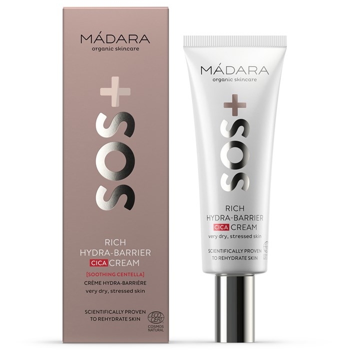 Madara SOS+ Rich Hydra-Barrier CICA Cream, 40 ml