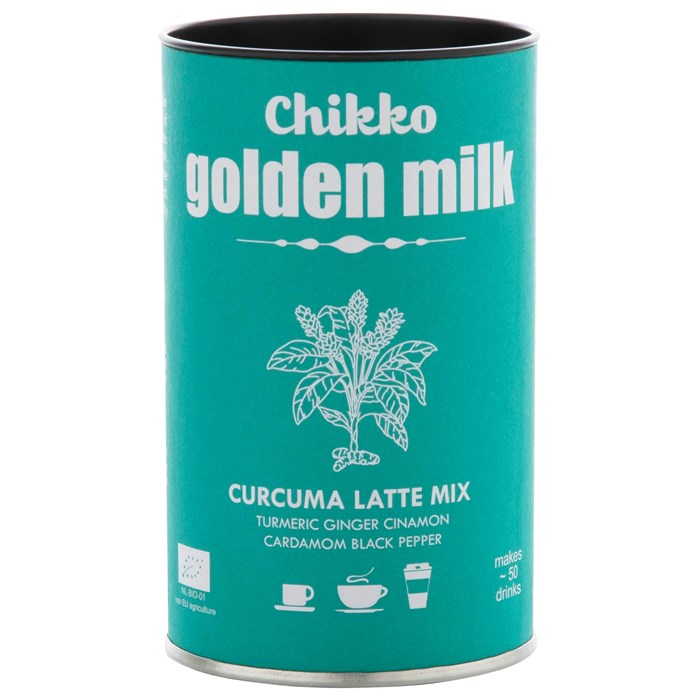 Chikko Not Coffee Golden Milk Lattemix med Gurkmeja, 110 g