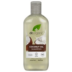 Dr. Organic Coconut Oil Shampoo, 265 ml