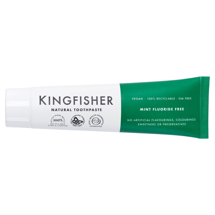 Kingfisher Naturlig Fluorfri Tandkräm Mint, 100 ml