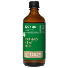 Benecos Organic Aloe Vera Infused Body Oil, 100 ml