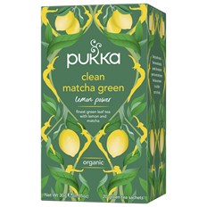 Pukka Herbs Clean Matcha Green, 20 påsar