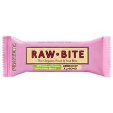 Rawbite Ekologisk Proteinbar Knaprig Mandel, 45 g
