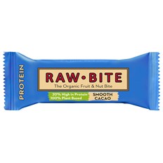 Rawbite Ekologisk Proteinbar Mjuk Kakao, 45 g