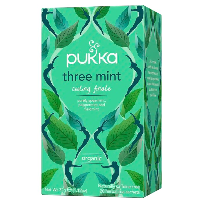 Pukka Herbs Örtte Three Mint, 20 påsar