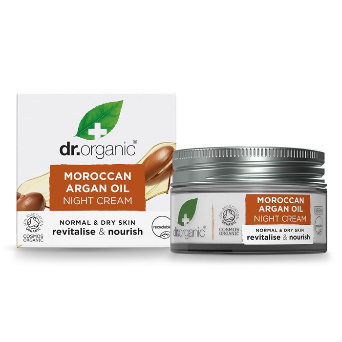 Dr. Organic Moroccan Argan Oil Night Cream, 50 ml