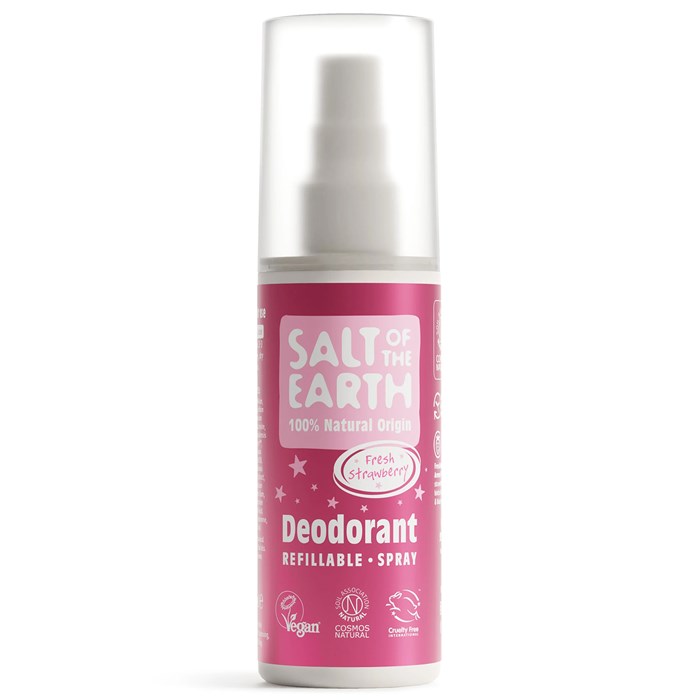 Salt of the Earth Fresh Strawberry Natural Deodorant Spray, 100 ml