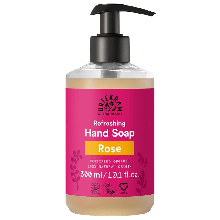 Urtekram Beauty Rose Hand Soap, 300 ml