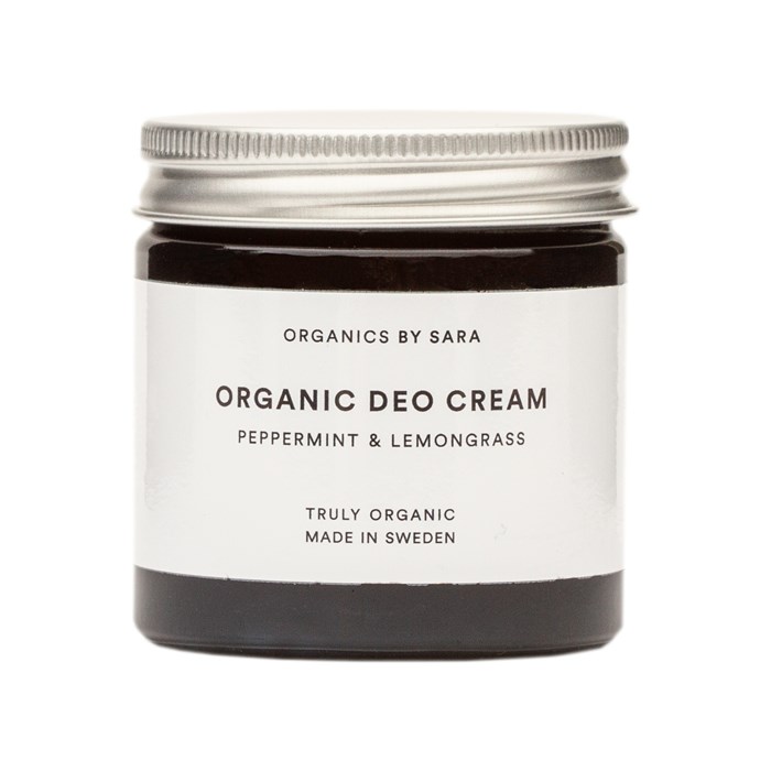 Organics by Sara Organic Deo Cream Peppermint & Lemongrass, 60 ml