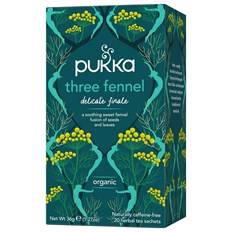 Pukka Herbs Örtte Three Fennel, 20 påsar