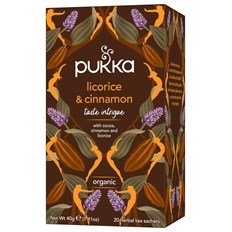 Pukka Herbs Örtte Licorice & Cinnamon, 20 påsar