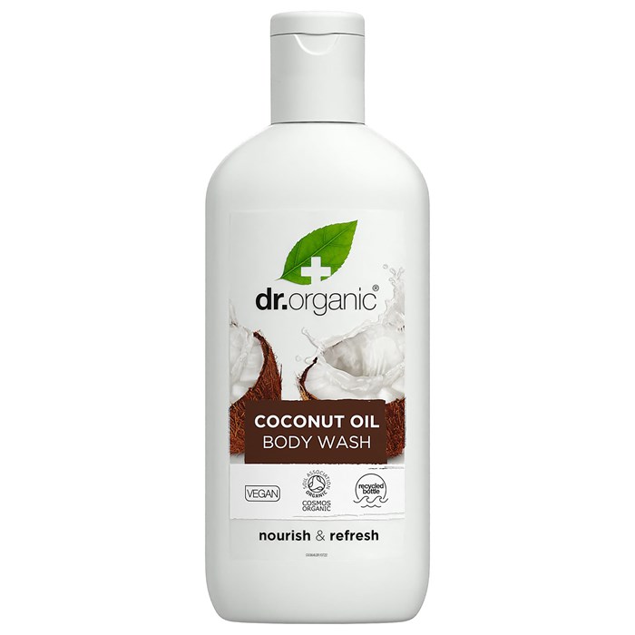 Dr. Organic Coconut Oil Body Wash, 250 ml