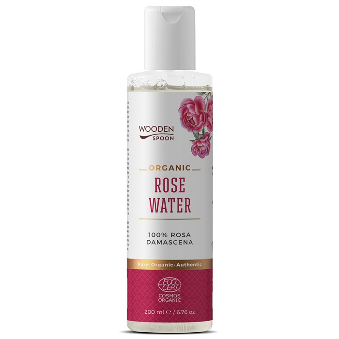 Wooden Spoon Organic Rose Water, 200 ml