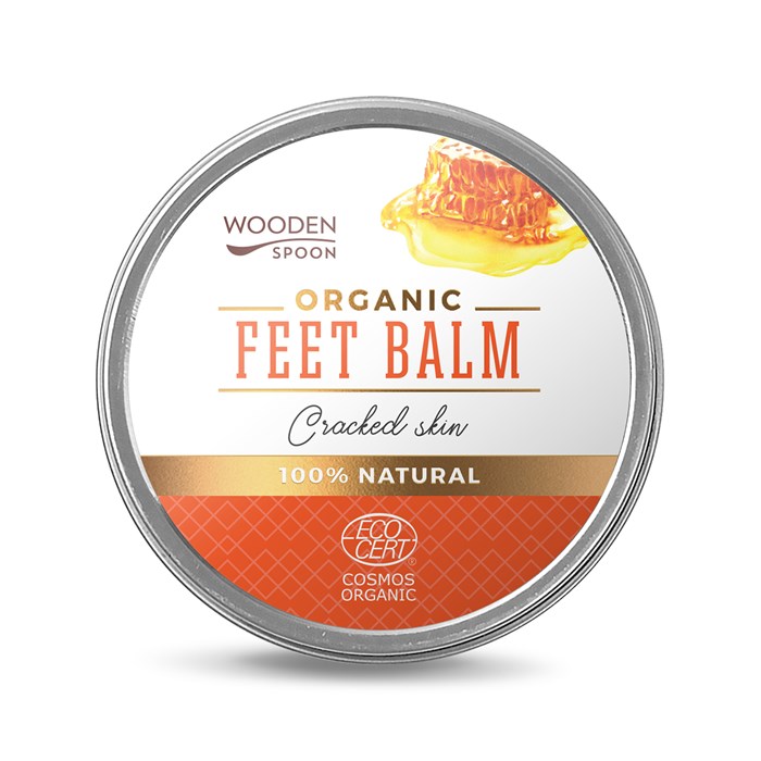 Wooden Spoon Organic Feet Balm Cracked Skin, 60 ml