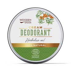 Wooden Spoon Cream Deodorant "Herbalise me!", 60 ml