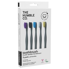 The Humble Co. Växtbaserad Tandborste Soft, 5-pack