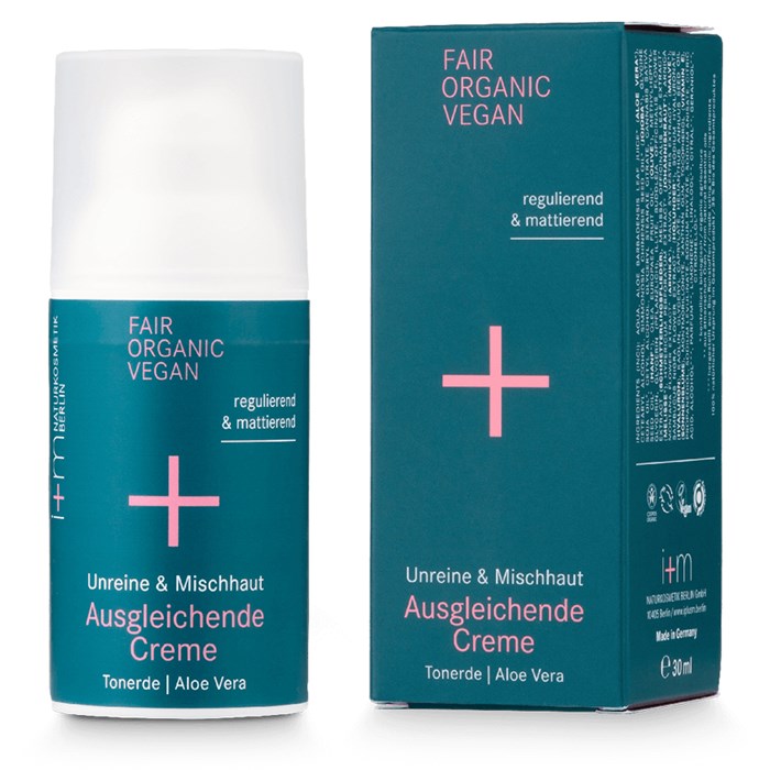 i+m Naturkosmetik Unclean & Combined Skin Balancing Cream, 30 ml