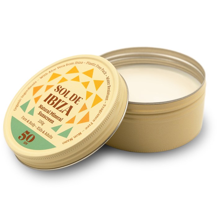 Sol de Ibiza Face & Body Cream SPF 50, 100 g