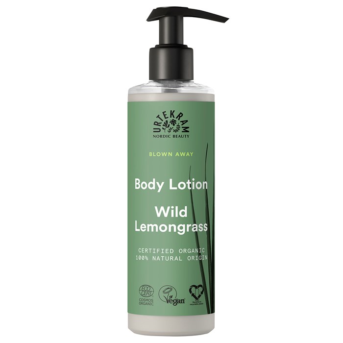 Urtekram Beauty Wild Lemongrass Body Lotion, 245 ml