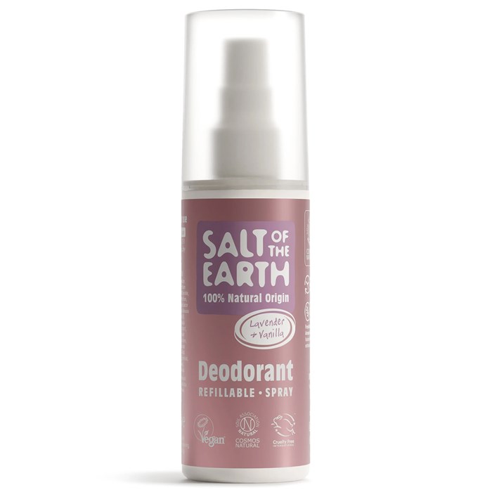 Salt of the Earth Lavender & Vanilla Refillable Deodorant Spray