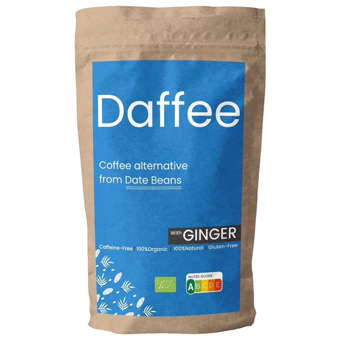 Daffee Koffeinfritt Dadelkaffe med Ingefära, 250 g