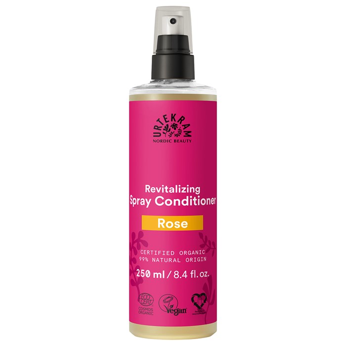 Urtekram Beauty Rose Spray Conditioner, 250 ml