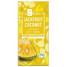 iChoc Chokladkaka Jackfruit Coconut, 80 g