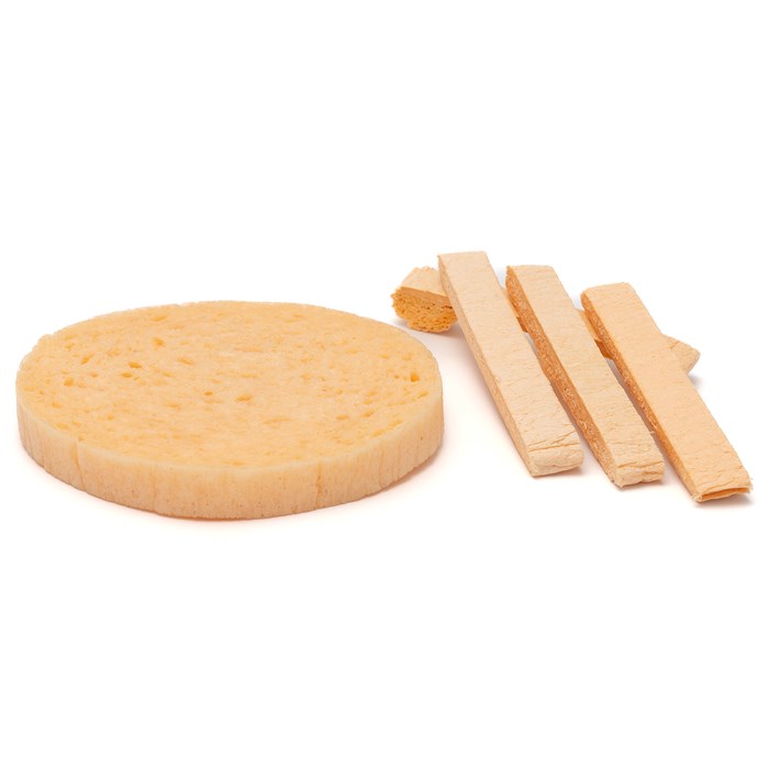 Croll & Denecke Cellulose Cosmetic Sponge Compressed Stick, 5-pack