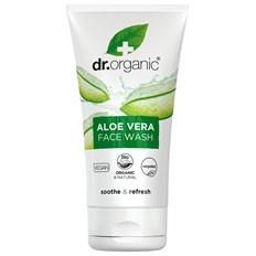Dr. Organic Aloe Vera Face Wash, 150 ml