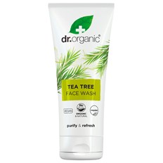 Dr. Organic Tea Tree Face Wash, 200 ml