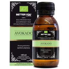 Better You Ekologisk Avokadoolja Kallpressad, 100 ml