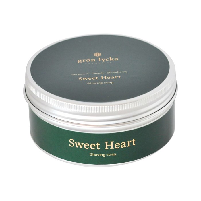 Grön Lycka Raktvål Sweet Heart, 150 g