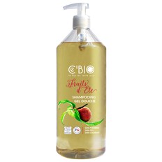 Ce’Bio Summer Fruits Shower Gel & Shampoo, 1 L