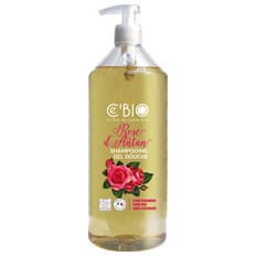 Ce’Bio Rose Shower Gel & Shampoo, 1 L