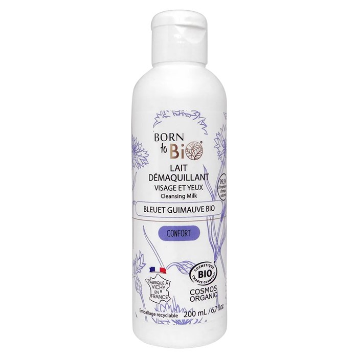 Born to Bio Cleansing Milk Cornflower, 200 ml