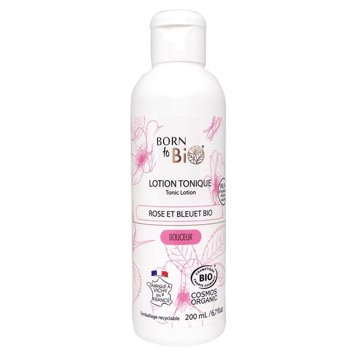 Born to Bio Tonic Lotion Rose & Cornflower, 200 ml