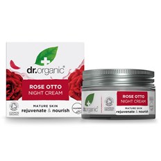 Dr. Organic Rose Otto Night Cream, 50 ml
