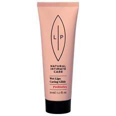 Lip Intimate Care Wet Lips Caring Glide - Prebiotic, 50 ml