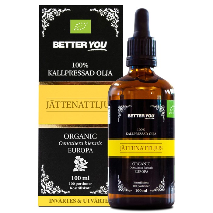 Better You Ekologisk Jättenattljusolja Kallpressad, 100 ml