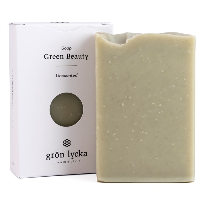 Grön Lycka Ekologisk Tvål Green Beauty, ca. 110 g