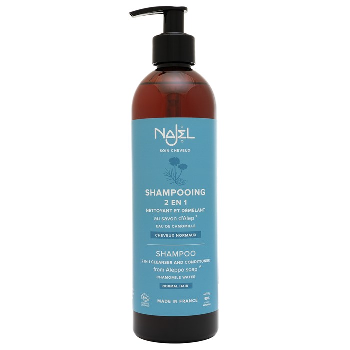 Najel Aleppo Soap Shampoo för Normalt hår, 500 ml