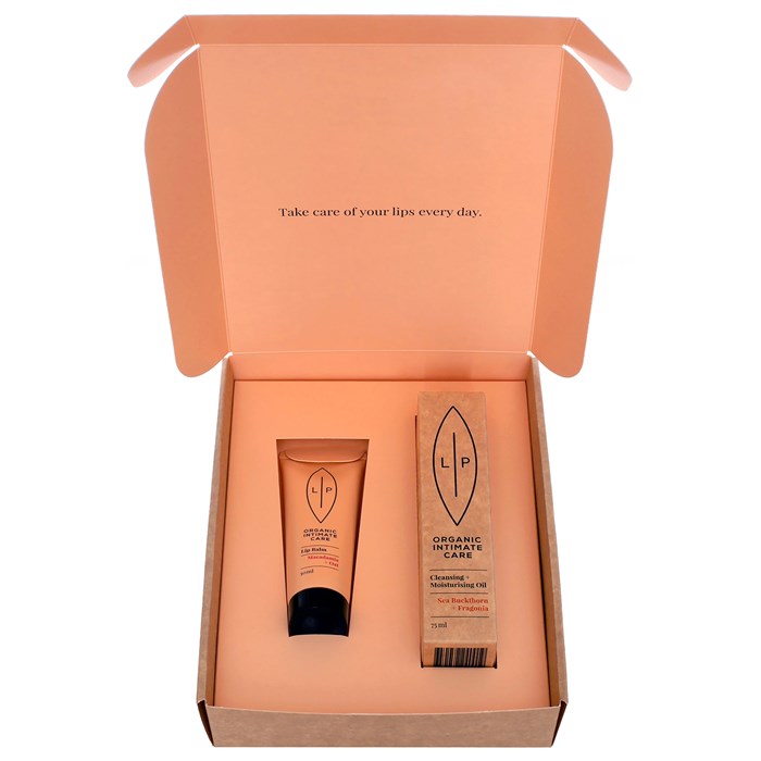 Lip Intimate Care Giftbox Duo Cleansing Oil Fragonia + Lip Balm