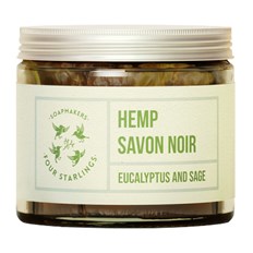 Four Starlings Hemp Savon Noir Tvålpasta Eucalyptus & Sage, 250 ml