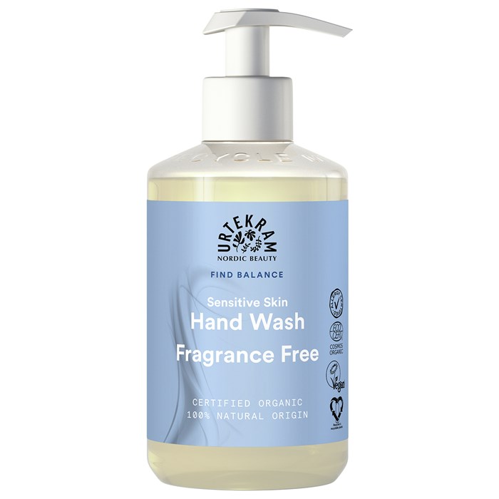 Urtekram Beauty Fragrance Free Hand Wash, 300 ml