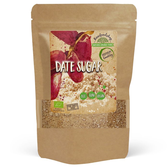 Rawfoodshop Ekologiskt Dadelsocker, 500 g