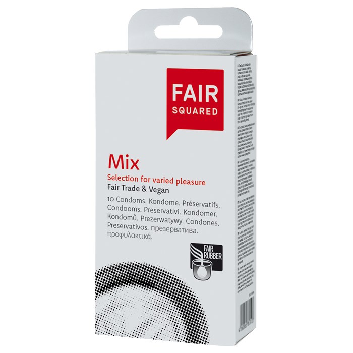 Fair Squared Rättvisemärkta Kondomer Mix, 10 st
