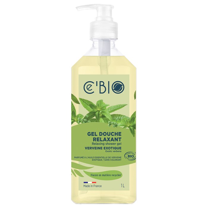Ce’Bio Relaxing Shower Gel Exotic Verbena, 1 L