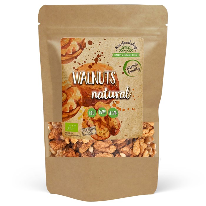 Rawfoodshop Ekologiska Valnötter, 750 g