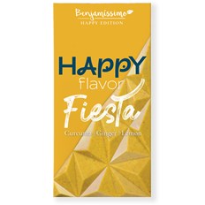 Benjamissimo Ekologisk Vit Choklad med Gurkmeja, Ingefära & Citron, 60 g