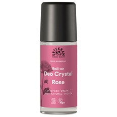 Urtekram Beauty Rose Deo Crystal Roll-on, 50 ml